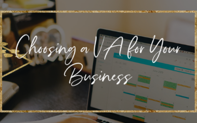 Choosing a VA for Your Business