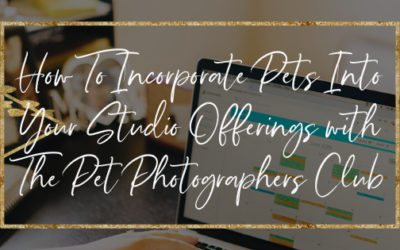 How To Incorporate Pets Into Your Studio Offerings with The Pet Photographers Club